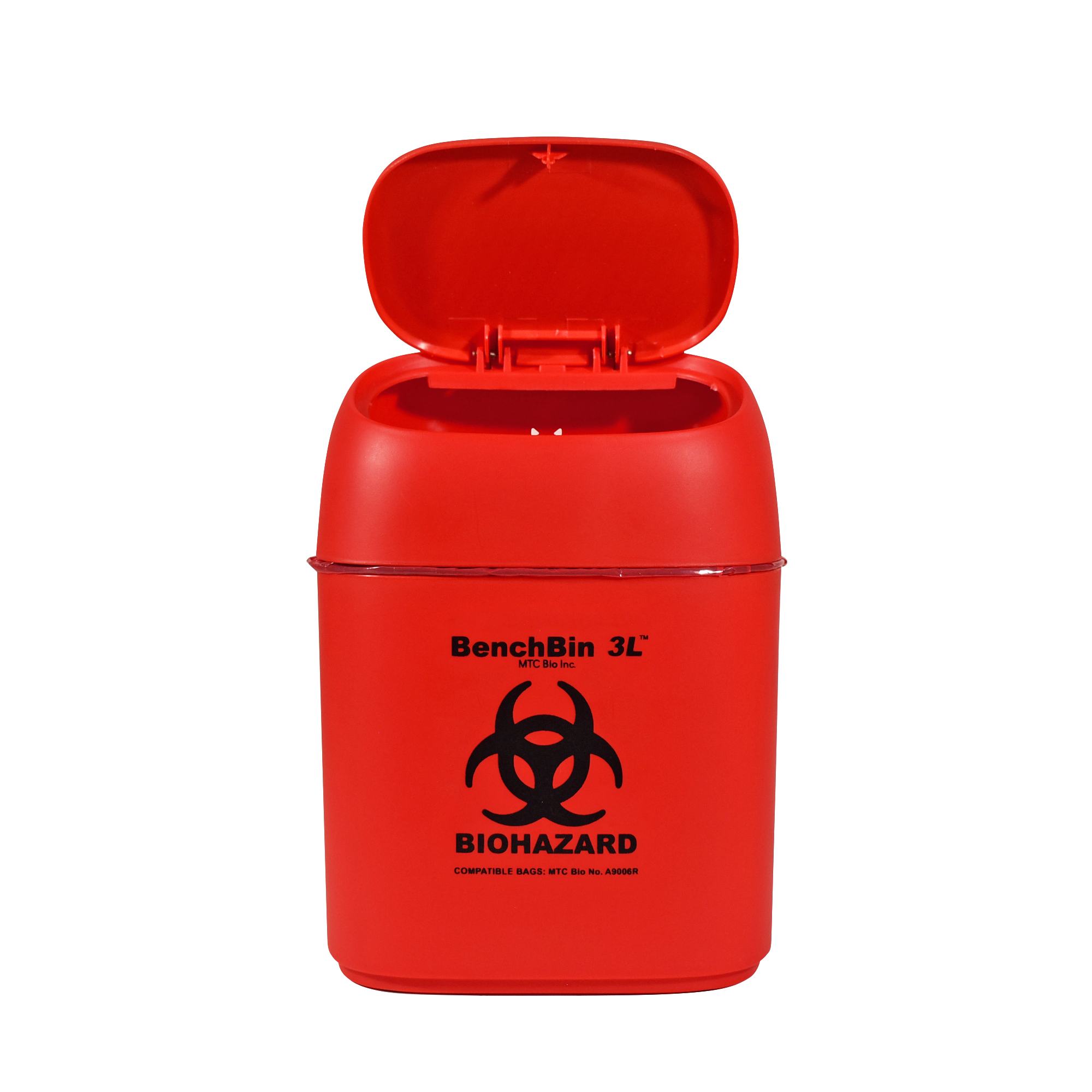 BenchBin™ Benchtop Biohazard Bin - Image 9